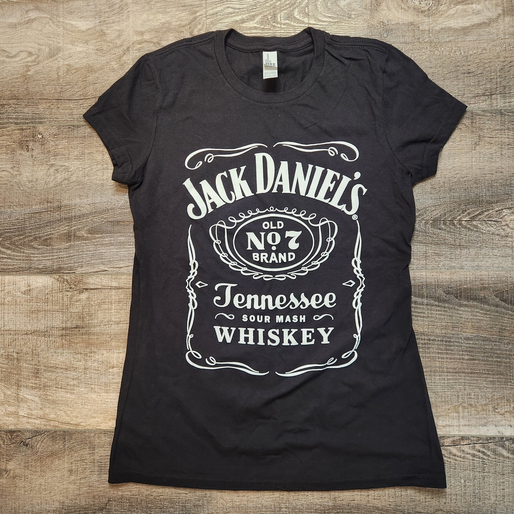 District Black Tee Jack Danielz‎ SIZE: M